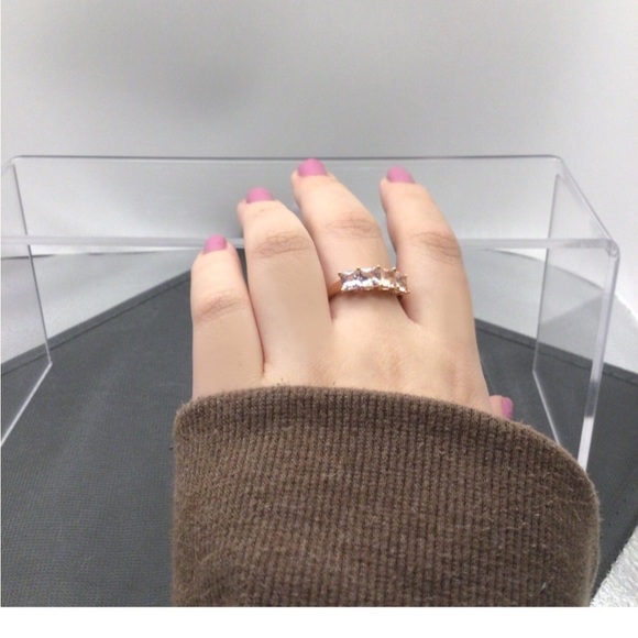 3 CARATS NATURAL PRINCESS MORGANITE, STAMPED 14K ROSE GOLD - Picture 3 of 9